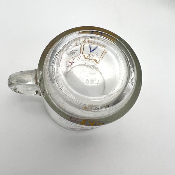 Pair of 1980 McDonalds Olympic Glass Mugs - Anchor Hocking - 3.25" - Los Angeles - Picture 5 of 7